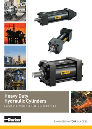 Parker Heavy Duty Hydraulic Cylinders Catalog Cover