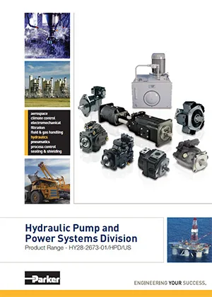 Parker Hydraulic Pump & Power System Catalog Cover