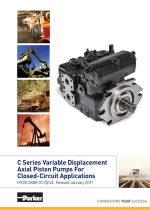 Parker C Series Displacement Pumps Catalog Cover